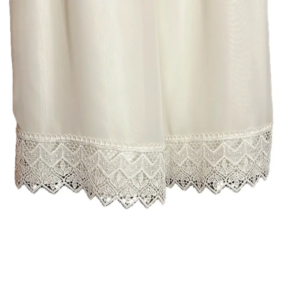 CHRISTENING GOWN Handmade! Every Precious Detail! With Lace & Pearl Trim Bonnet